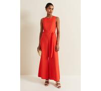 Phase Eight Marta Sleeveless Wide-Leg Jumpsuit In Scarlet Scarlet 10