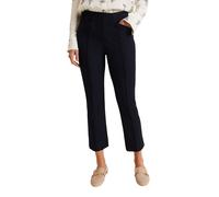 Phase Eight Miah Cotton Stretch Cropped Trouser BLACK SIZE 10