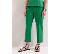 Phase Eight Women's Miah Tailored Cropped Trousers in Emerald | Size: 14