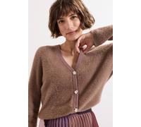 Phase Eight Women's Mindy Cardigan in Chocolate | Size: Small Phase Eight Chocolate S