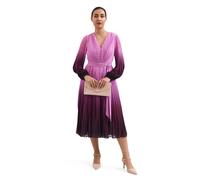 Phase Eight Mira Ombre Midi Dress Petite PURPLE SIZE 12