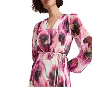 Phase Eight Natalia Floral Maxi Dress PINK SIZE 10