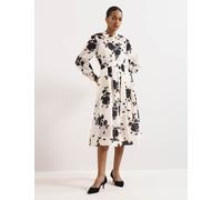 Phase Eight Natalie Floral Dress Ivory Mix