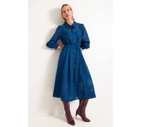 Phase Eight Natalie Long Sleeve Midi Dress In Cobalt Cobalt