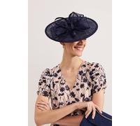 Phase Eight Navy Bow Disc Fascinator In Dark Navy Dark Navy One Size