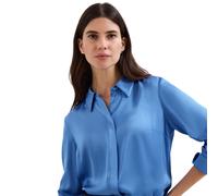 Phase Eight Novie Blue Satin Shirt BLUE SIZE 12