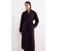 Phase Eight Women's Petite Daisy Coat in Dark Brown | Size: Small
