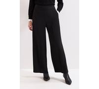 Phase Eight Petite Vari Wide Leg Trouser In Black Black