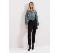 Phase Eight Ponte Skinny Ankle Grazer Trousers Black