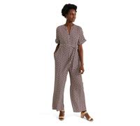 Phase Eight Printed Zip Up Jumpsuit MULTI SIZE 16