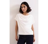 Phase Eight Priya Cowl Neck Top In Off White Off White 10