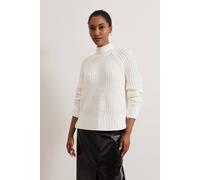 Phase Eight Women's Reagan Chunky Chenille Knit Jumper in Off-White | Size: Small Phase Eight Off-White S