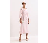 Phase Eight Women's Sienna Tux Dress in Pale Pink | Size: 22 Phase Eight Pale Pink 22