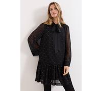 Phase Eight Women's Tessa Glitter Dress in Black | Size: 16 Phase Eight Black 16