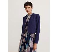 Phase Eight Textured Short Jacket Navy 26