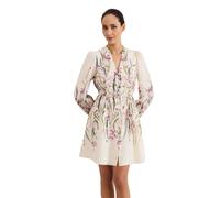 Phase Eight Velma Floral Printed Dress IVORY SIZE 16