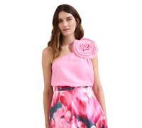 Phase Eight Women's Angelina One Shoulder Corsage Top in Light Pink | Size: 12 Phase Eight Light Pink 12