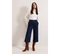 Phase Eight Women's Aubrielle Denim Culotte in Dark Indigo | Size: 10 Phase Eight Dark Indigo 10