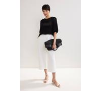 Phase Eight Women's Aubrielle Denim Culotte in White | Size: 10 Phase Eight White 10