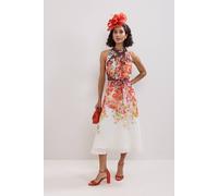 Phase Eight Women's Bethany Floral Print Dress in Bright Pink | Size: 14 Phase Eight Bright Pink 14