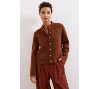 Phase Eight Women's Clara Knitted Jacket in Walnut | Size: Small
