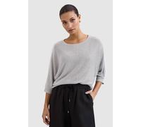 Phase Eight Women's Cristine Metallic Knitted Jumper in Metallic Silver | Size: Large