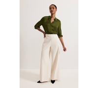 Phase Eight Women's Elodie Wool Blend Trouser in Warm White | Size: 12 Phase Eight Warm White 12
