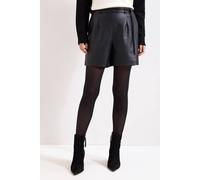 Phase Eight Women's Finlay Faux Leather Short in Black | Size: 18 Phase Eight Black 18