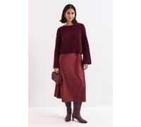 Phase Eight Women's Issy 2 In 1 Dress in Wine | Size: 18 Phase Eight Wine 18
