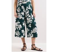 Phase Eight Women's Josie Culotte Crop Trousers in Bottle Green | Size: 18 Phase Eight Bottle Green 18