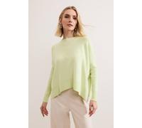 Phase Eight Women's Kara Boxy Knit Top in Pale Green | Size: Medium