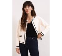 Phase Eight Women's Lola Button-Front Knit Cardigan in Off-White | Size: Large Phase Eight Off-White L