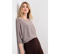 Phase Eight Women's Long Line Cristine Boat Neck Tunic in Fawn | Size: Medium Phase Eight Fawn M