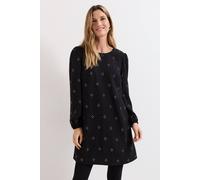 Phase Eight Women's Lucia Hotfix Long Sleeve Mini Dress in Black | Size: 12