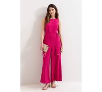 Phase Eight Women's Marta Belted Jumpsuit in Fuchsia | Size: 14 Phase Eight Fuchsia 14