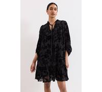 Phase Eight Women's Mila Velvet Dress in Jet Black | Size: 16 Phase Eight Jet Black 16