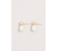 Phase Eight Women's Pearl Earrings in Metallic Gold Phase Eight Metallic Gold One Size