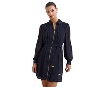 Phase Eight Women's Petite Lottie Zip-Front Shirt Dress in Dark Navy | Size: 6