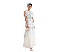 Phase Eight Women's Petite Rachel Dress in Warm White | Size: 12 Phase Eight Warm White 12