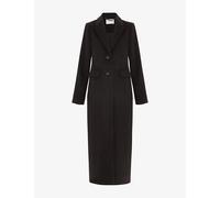 Phase Eight Women's Lydia Long Wool Coat in Black | Size: 10 Phase Eight Black 10