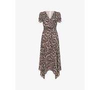 Phase Eight Women's Verity Shimmer Dress in Light Beige | Size: 10 Phase Eight Light Beige 10