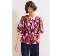Phase Eight Women's Pia Short Sleeve Floral Blouse in Fuchsia | Size: 14 Phase Eight Fuchsia 14