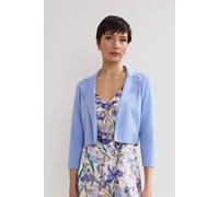 Phase Eight Women's Rihanna Cropped Jacket in Baby Blue | Size: Medium Phase Eight Baby Blue M