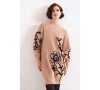 Phase Eight Women's Rosa Applique Jumper in Fawn | Size: 14 Phase Eight Fawn 14