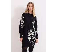 Phase Eight Women's Rosa Long Sleeve Jumper Dress in Black | Size: 14 Phase Eight Black 14