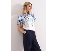 Phase Eight Women's Rowan Floral Top in Blue | Size: 12 Phase Eight Blue 12