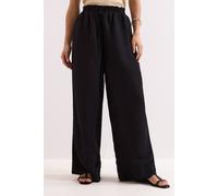Phase Eight Women's Rowan Linen Trousers in Black | Size: 10 Phase Eight Black 10