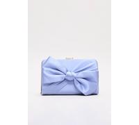 Phase Eight Women's Satin Clutch Bag in Baby Blue Phase Eight Baby Blue One Size
