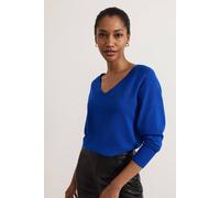 Phase Eight Women's Senita Fine Knit Jumper in Cobalt | Size: Small Phase Eight Cobalt S