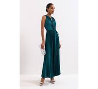 Phase Eight Women's Simara Sleeveless Glitter Maxi Dress in Teal | Size: 16